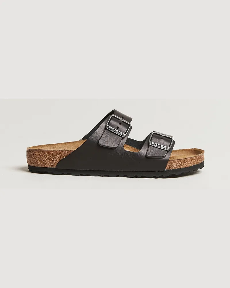Birkenstock Arizona Classic Footbed Vintage Wood Black Schwarz