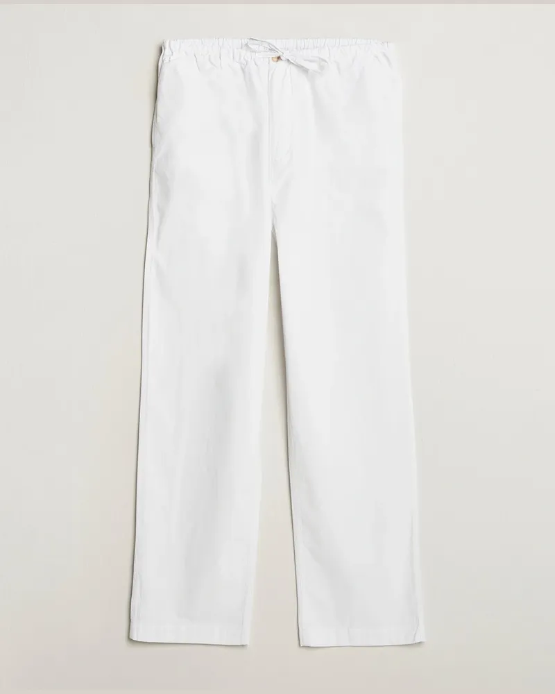CDLP Drawstring Trousers Off White Weiß
