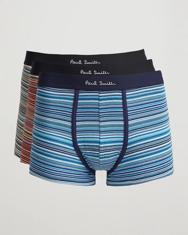 Paul Smith 3-Pack Trunk Multistripes Mehrfarbig