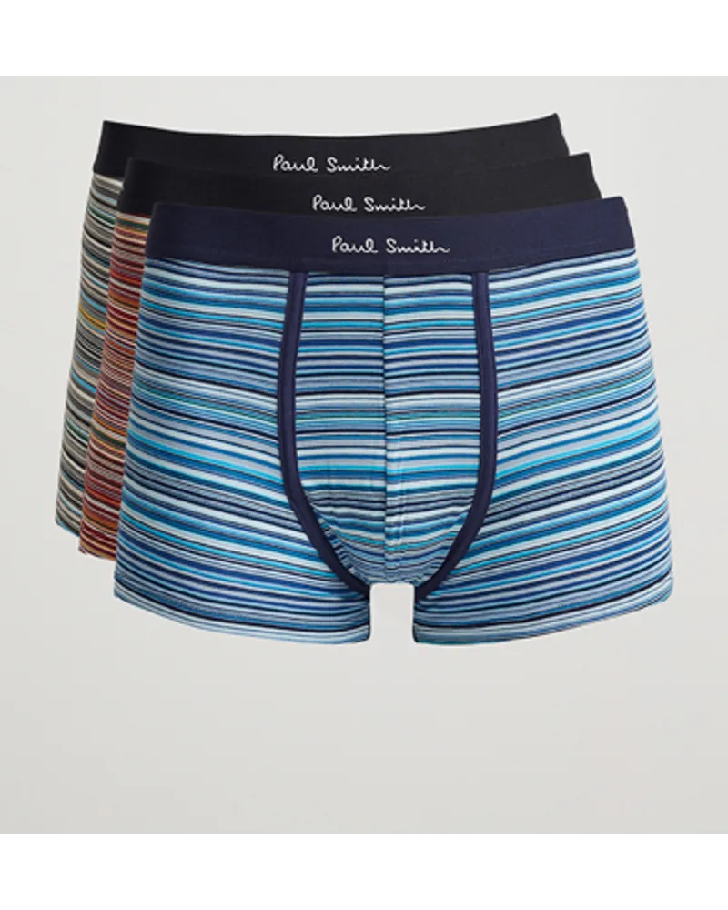 Paul Smith 3-Pack Trunk Multistripes Mehrfarbig