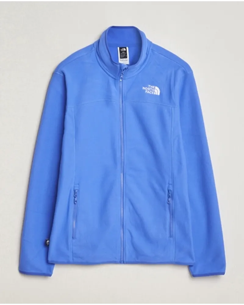 The North Face Glacier Full Zip Fleece Solar Blue Blau