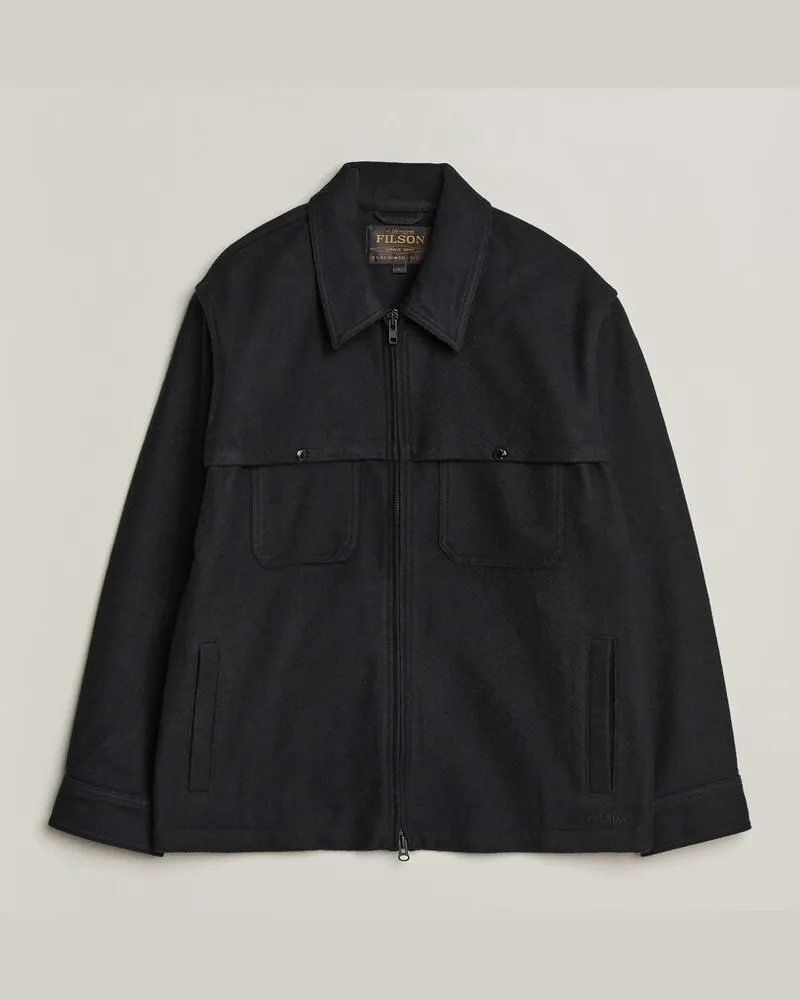 Filson Wool Cruiser Jac Shirt Dark Navy Blau