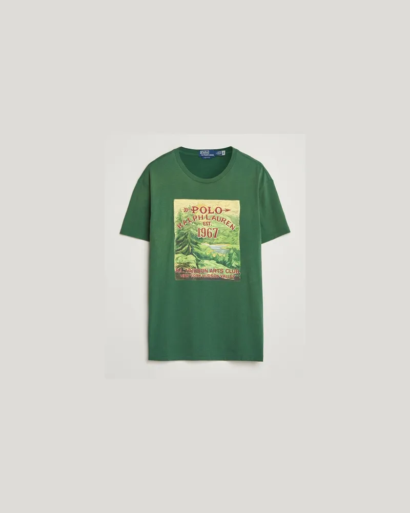 Ralph Lauren Printed T-Shirt Grass Green Grün