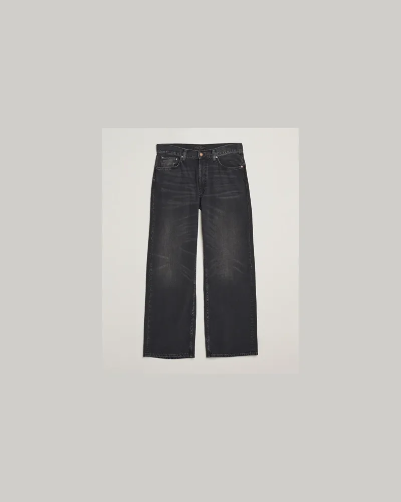 Nudie Jeans Loud Larry Jeans Black Storm Schwarz