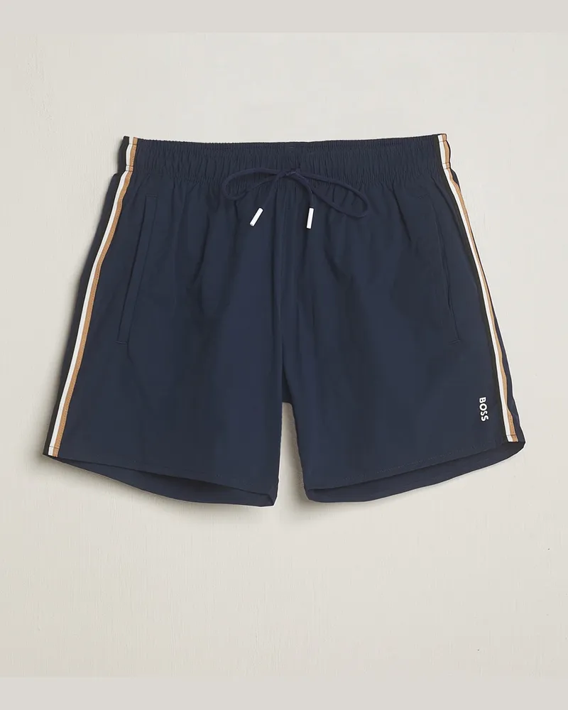 HUGO BOSS Iconic Swimshorts Navy Blau