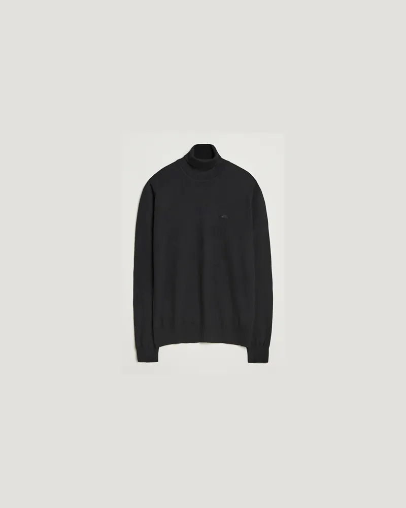 J.Lindeberg Kaden Merino Turtleneck Black Schwarz