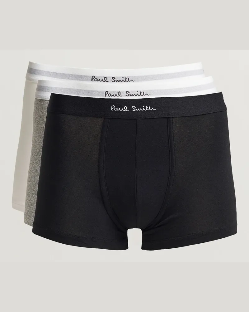 Paul Smith 3-Pack Trunk White/Black/Grey Weiß