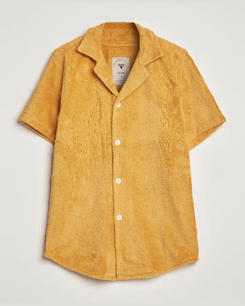 OAS Cuba Ruggy Shirt Mustard Gelb