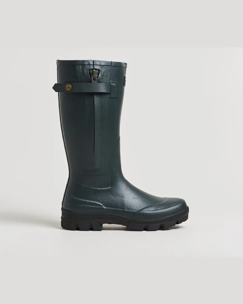 Loake 1880 Wellington Rain Boot Dark Green Grün