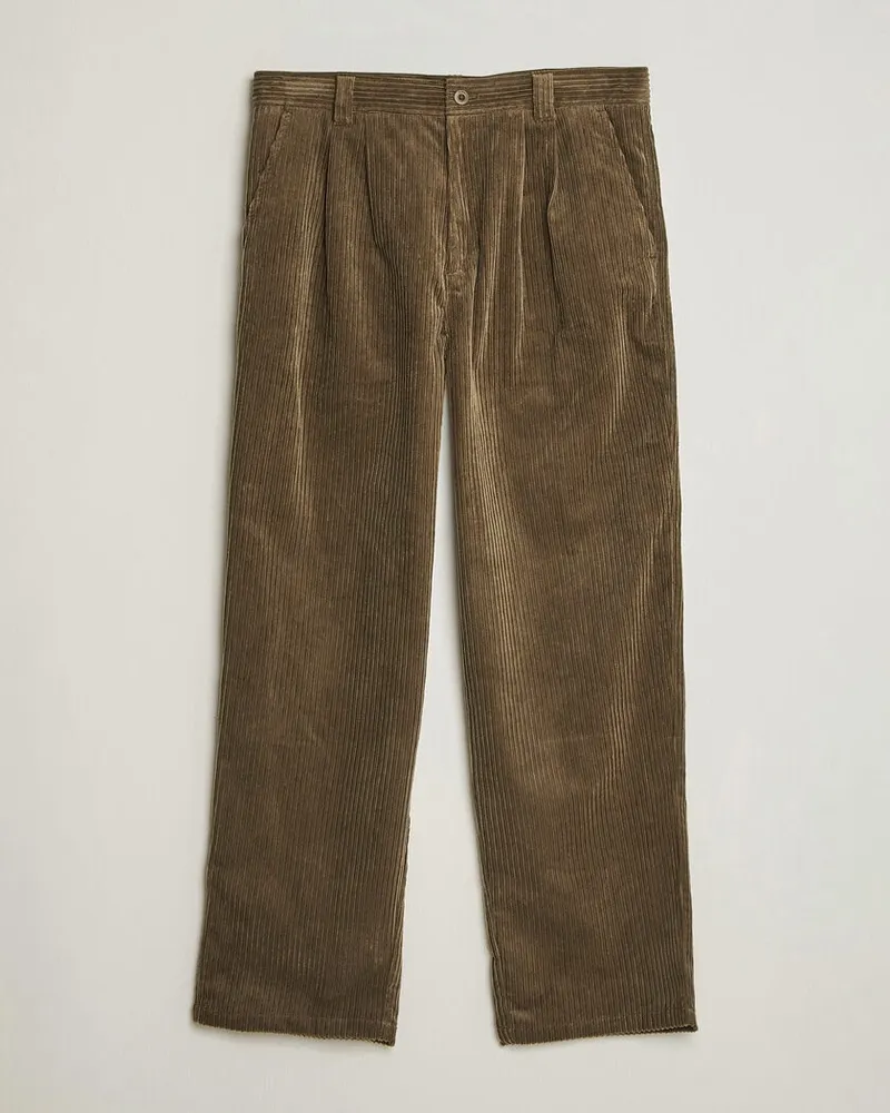 A.P.C. Ricky Corduroy Trousers Taupe Braun