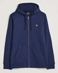 Lyle & Scott Zip Full Zip Hoodie Navy Blau