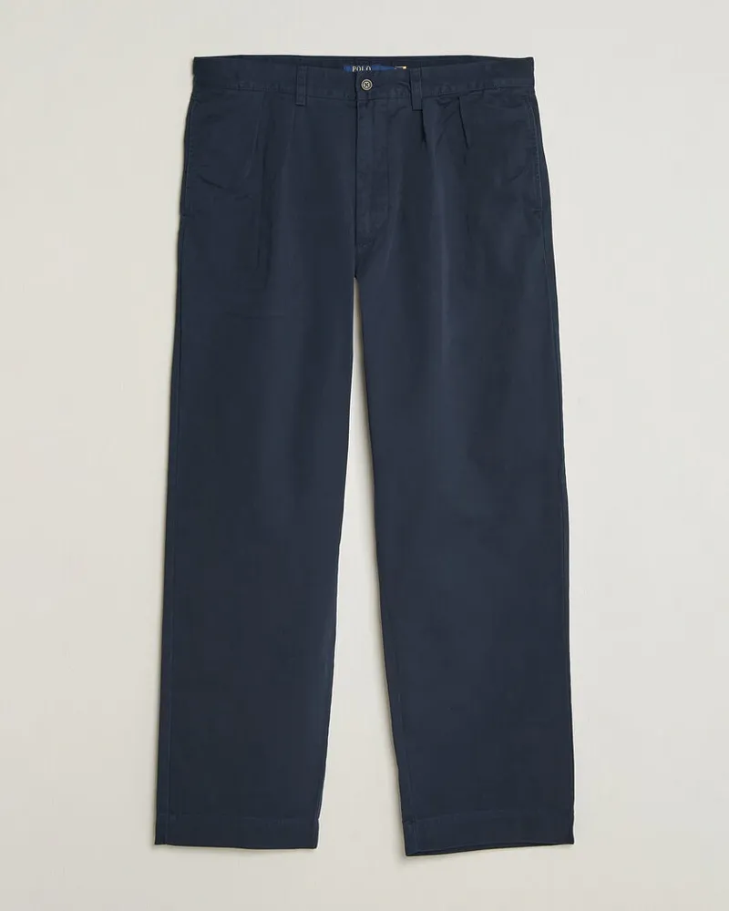 Ralph Lauren Bedford Twill Straight Fit Pants Aviator Navy Blau