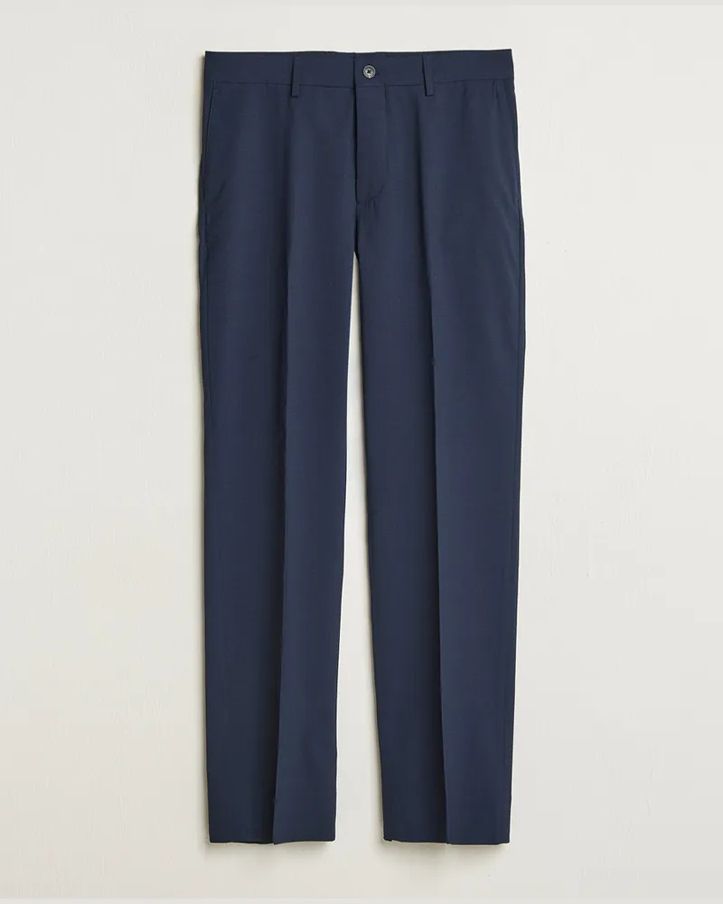 J.Lindeberg Gabi Drape Wool Pants Navy Blau