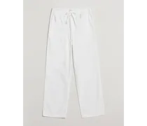 Poplin Pyjama Pants Alabaster White