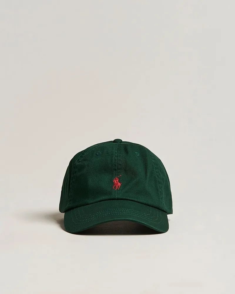 Ralph Lauren Classic Cap College Green Grün
