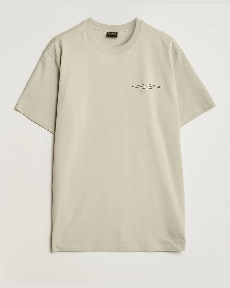 Filson Diamond Graphic T-Shirt Sky Grey Grau
