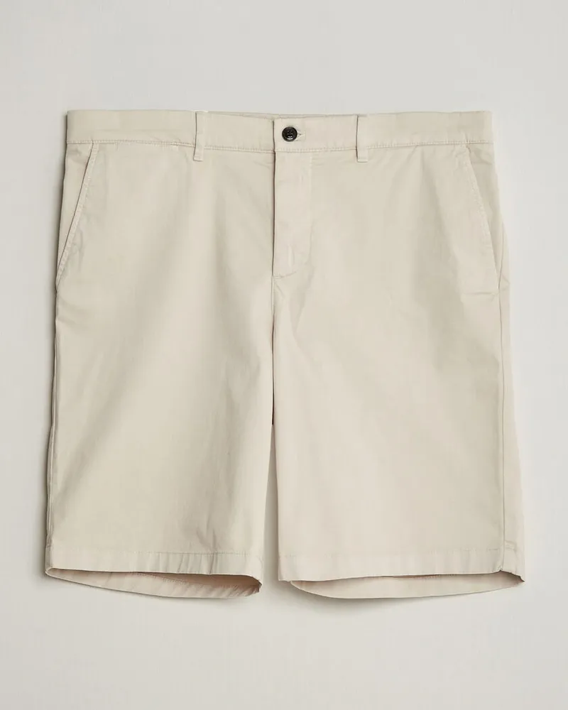 J.Lindeberg Shane Cotton Stretch Shorts Moonbeam Beige