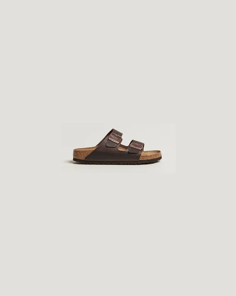 Birkenstock Woman Arizona Classic Footbed Habana Oiled Leather Braun