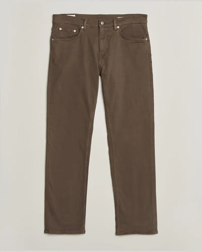 Gant Regular Fit Moleskin 5-Pocket Pants Faded Taupe Beige