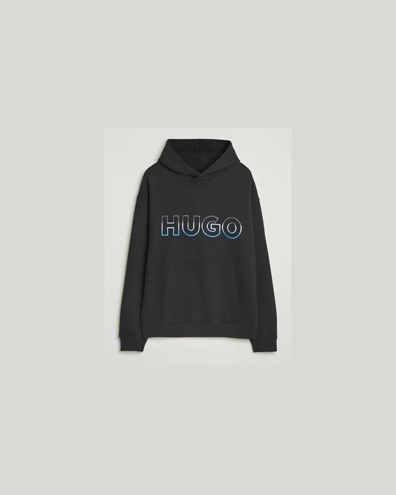 HUGO BOSS Nogudi Logo Hoodie Black Schwarz