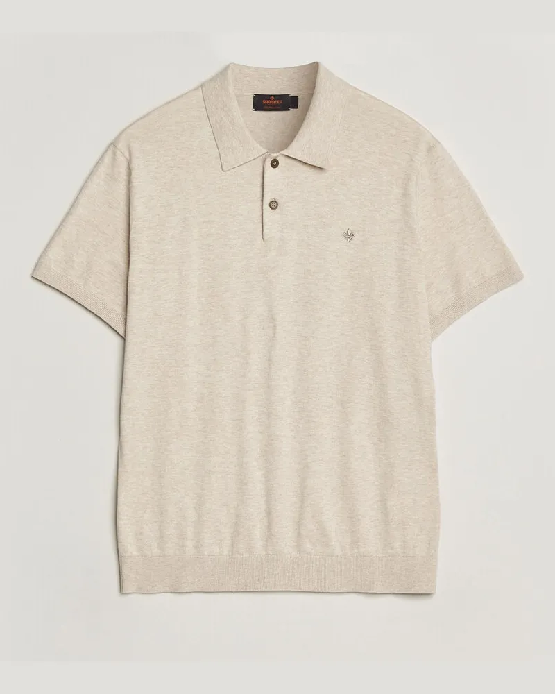 Morris Riley Short Sleeve Polo Khaki Beige