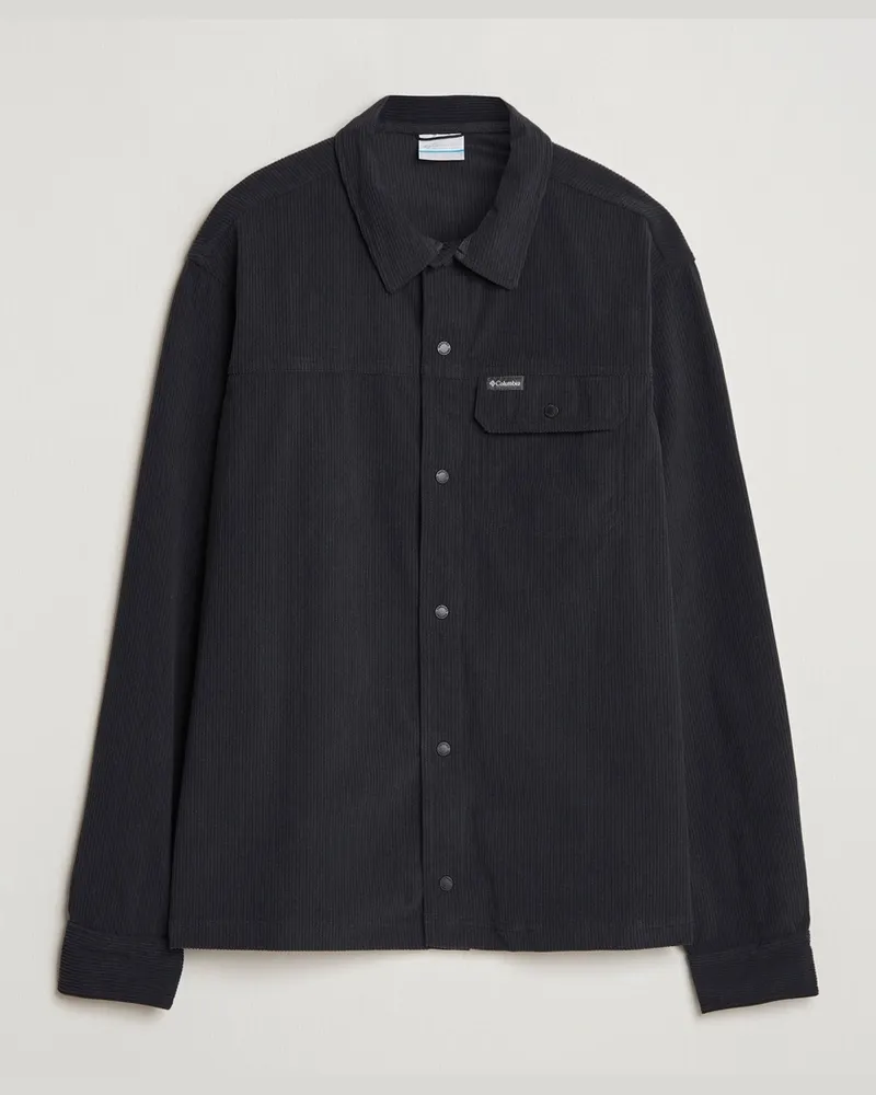 Columbia Sportswear Company Flare Gun Corduroy Shirt Black Schwarz
