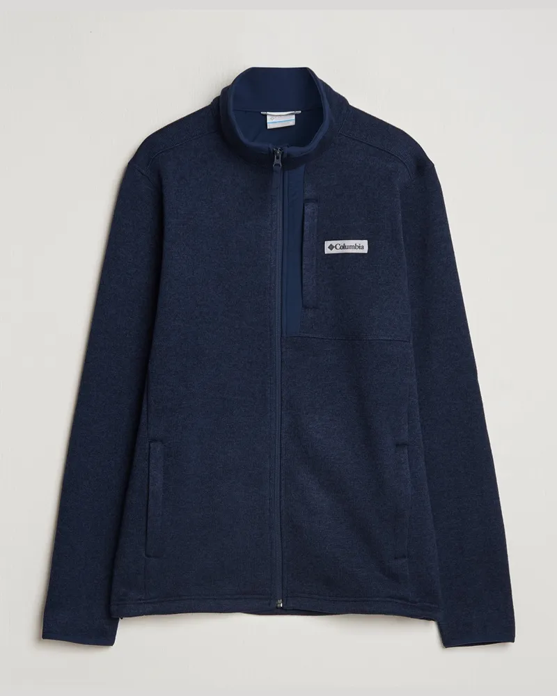 Columbia Sportswear Company Sweater Weather Fleece Jacket Collegiate Navy Blau