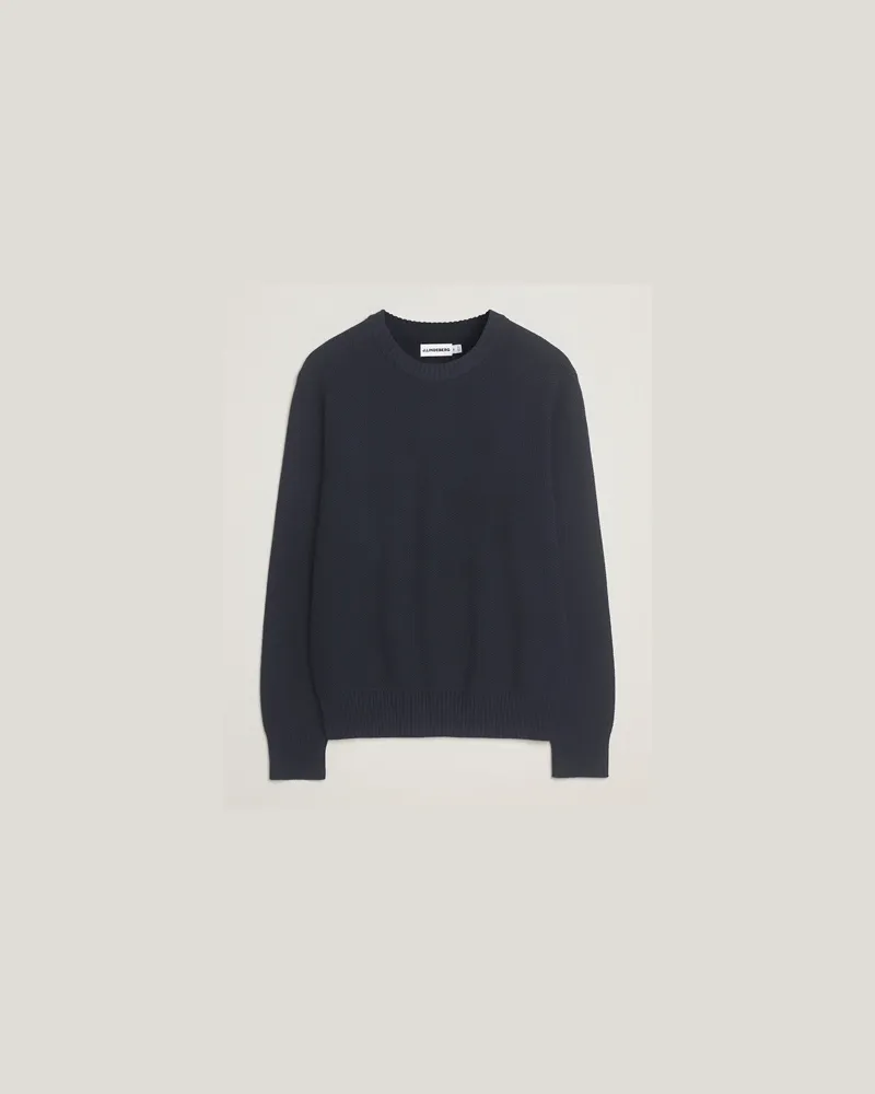 J.Lindeberg Oliver Structured Sweater Navy Blau