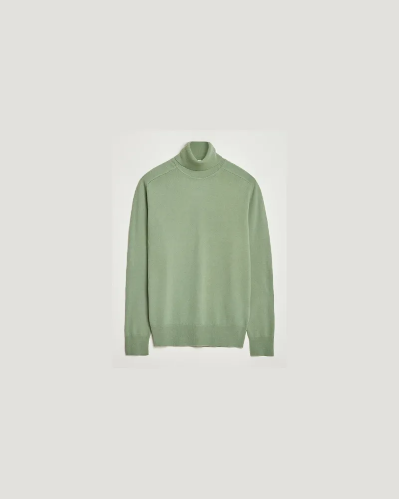 Altea Wool/Cashmere Rollneck Green Grün
