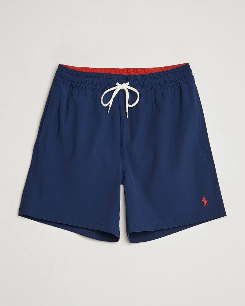 Ralph Lauren Traveler Boxer Swimshorts Newport Navy Blau