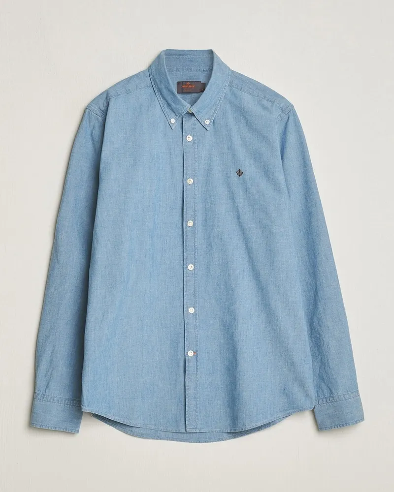 Morris Chambray Shirt Blue Blau