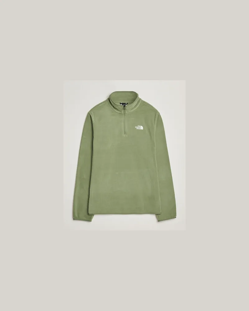 The North Face Glacier Fleece 1/4 Zip Sage Green Grün