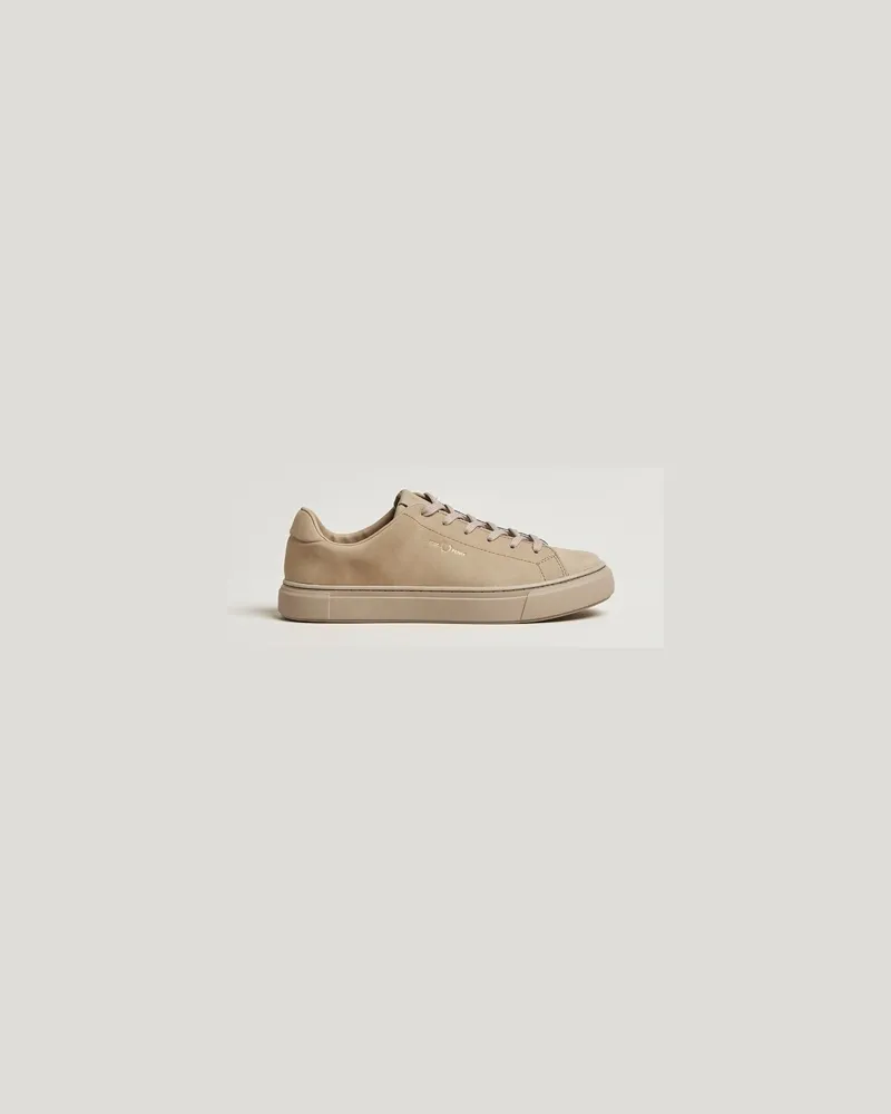 Fred Perry B71 Nubuck Sneaker Warm Oat Beige
