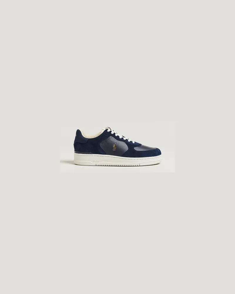 Ralph Lauren Masters Court Sneakers Navy Blau