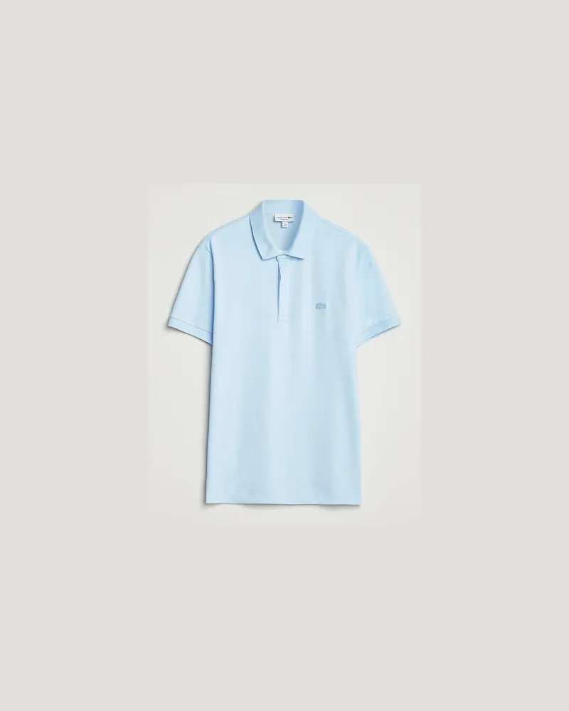 Lacoste Paris Polo Piké Rill Blau