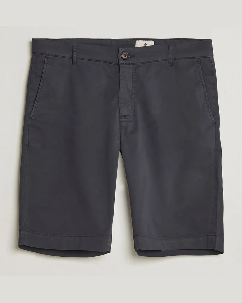 Morris Jeffery Summer Chinos Shorts Navy Blau