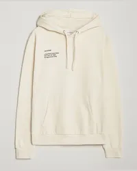 LES DEUX Neighborhood Hoodie Ivory/Black Weiß