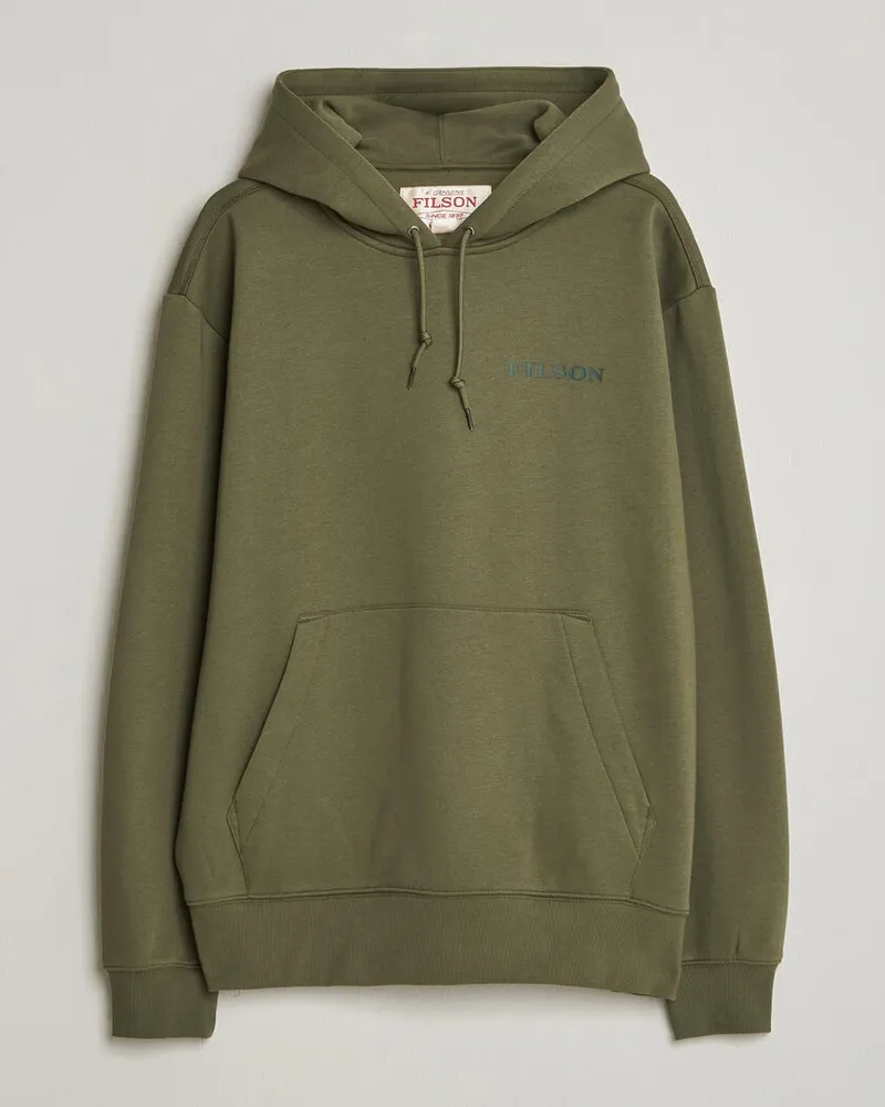 Filson Scenic Graphic Hoodie Surplus Green Grün