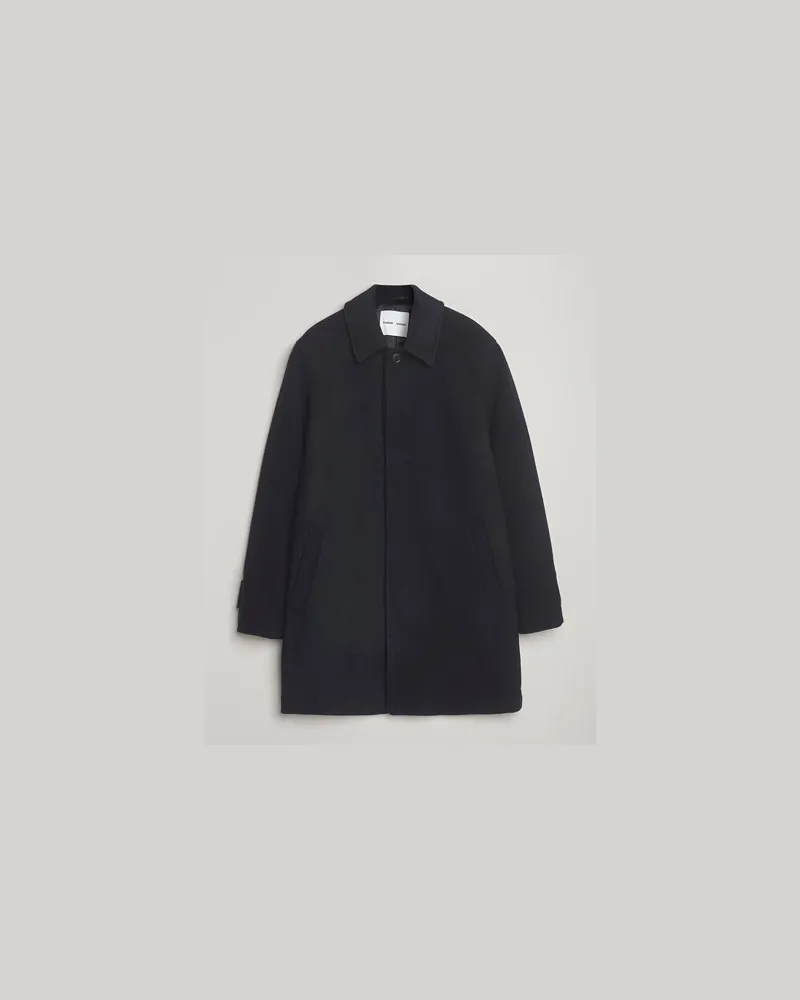 Samsøe & Samsøe Labby Wool Coat Salute Navy Blau