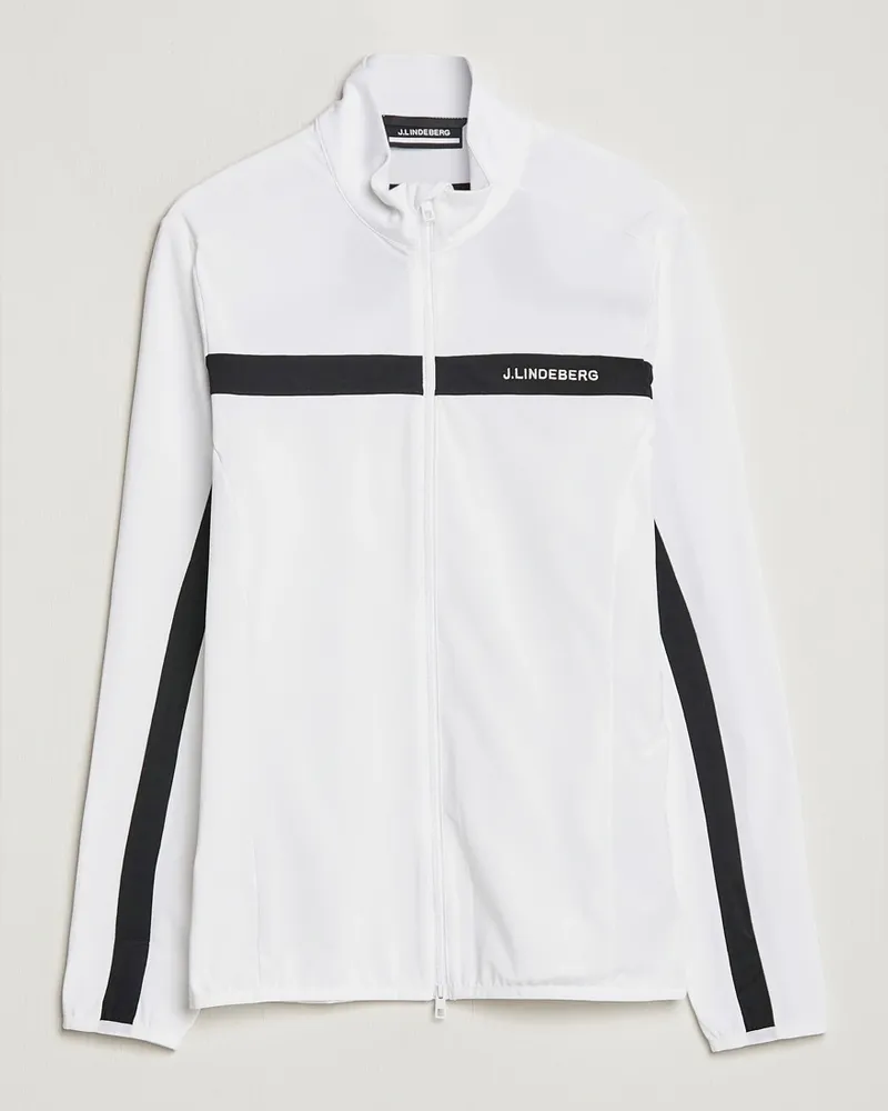 J.Lindeberg Jarvis Mid Layer Jacket White Weiß