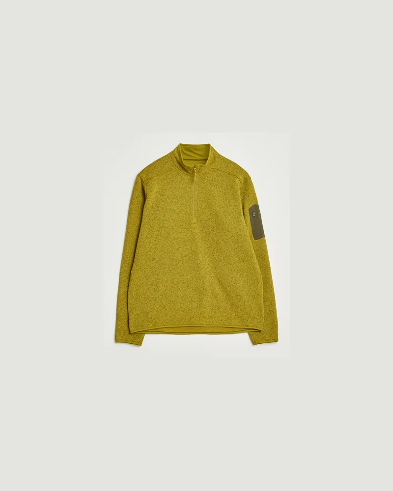 Arc'teryx Covert Half-Zip Olive Moss Heather Grün