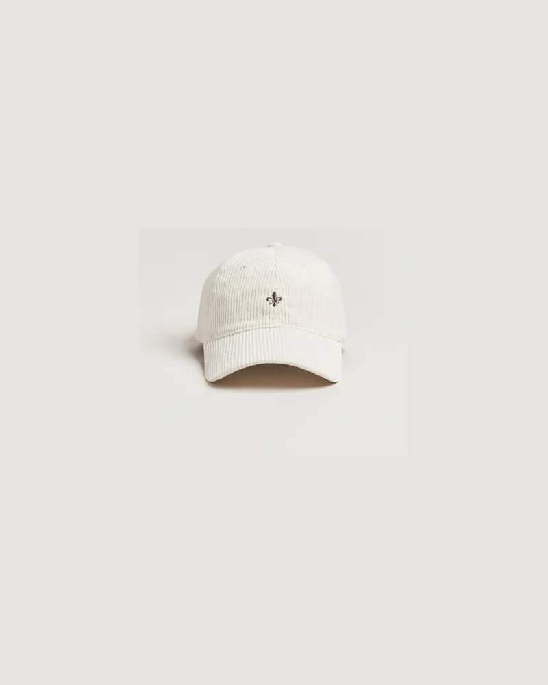 Morris Lily Corduroy Cap Off White Weiß