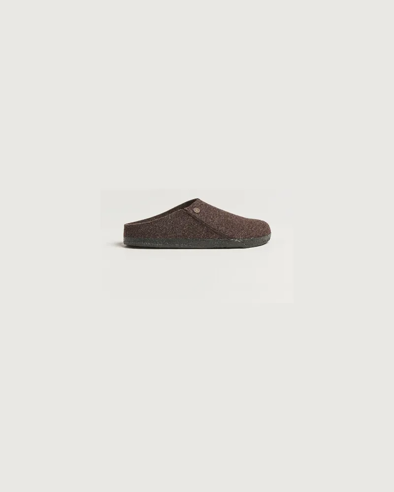 Birkenstock Zermatt Shearling Wool Felt Mocha Braun