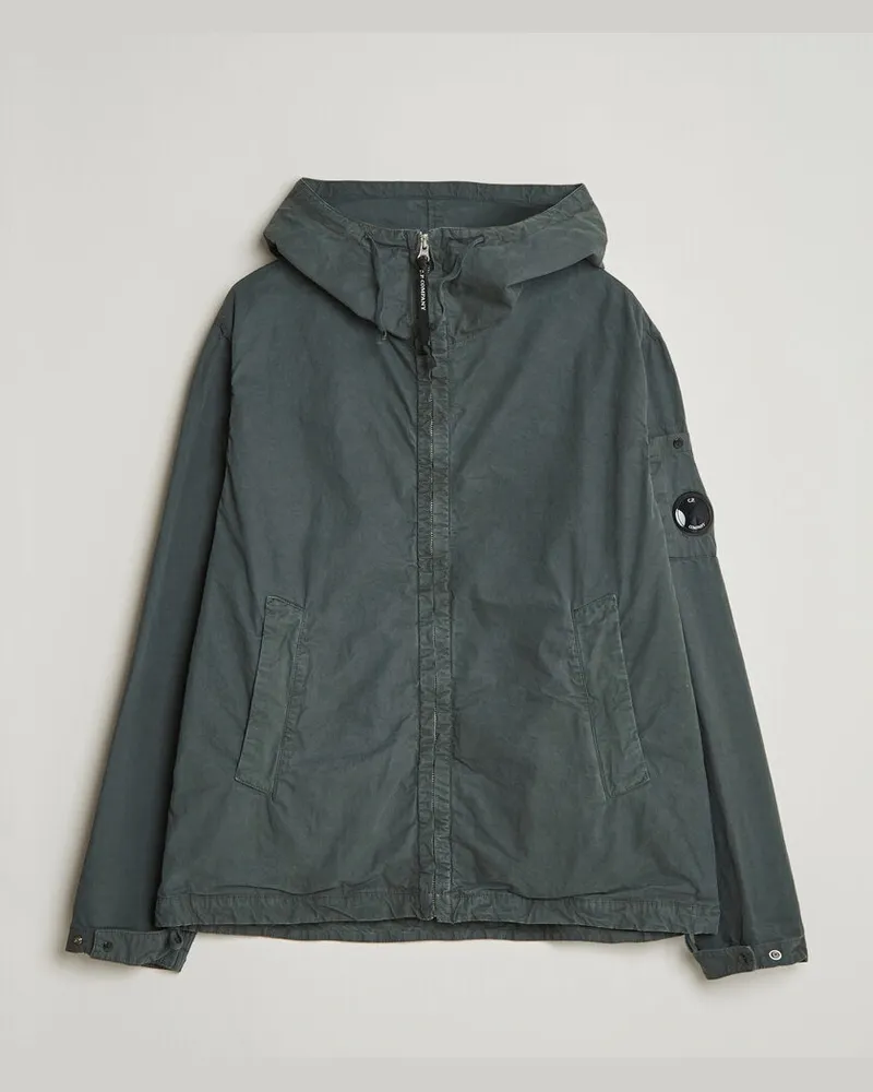 C.P. Company Micro Reps Hooded Jacket Dark Grey Grau