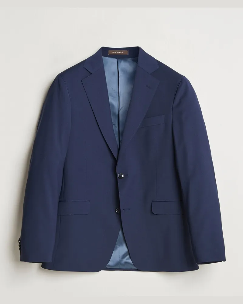 Oscar Jacobson Fogerty Blazer Dew Blue Blau