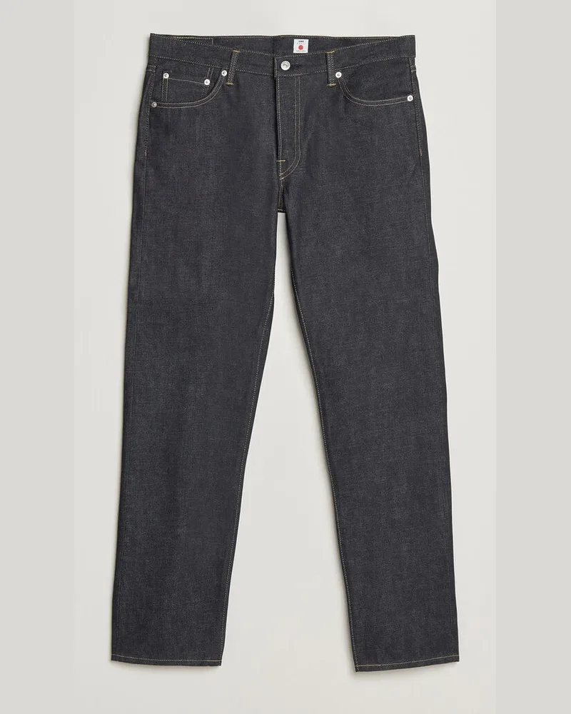 Edwin Jeans Regular Tapered Selvage Jeans Unwashed Blau