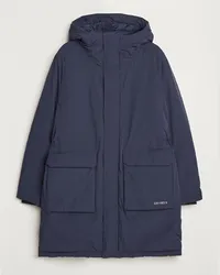 LES DEUX Channing Padded Parka Coat Dark Navy Blau