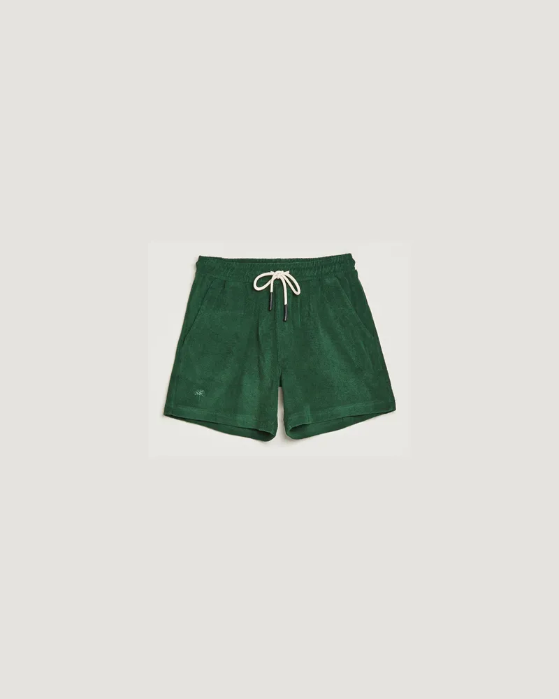 OAS Terry Shorts Green Grün