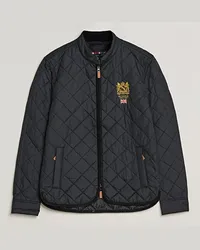 Morris Trenton Quilted Jacket Black Schwarz