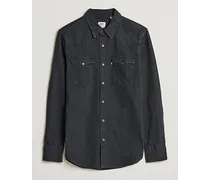 Barstow Western Standard Shirt Marble Black